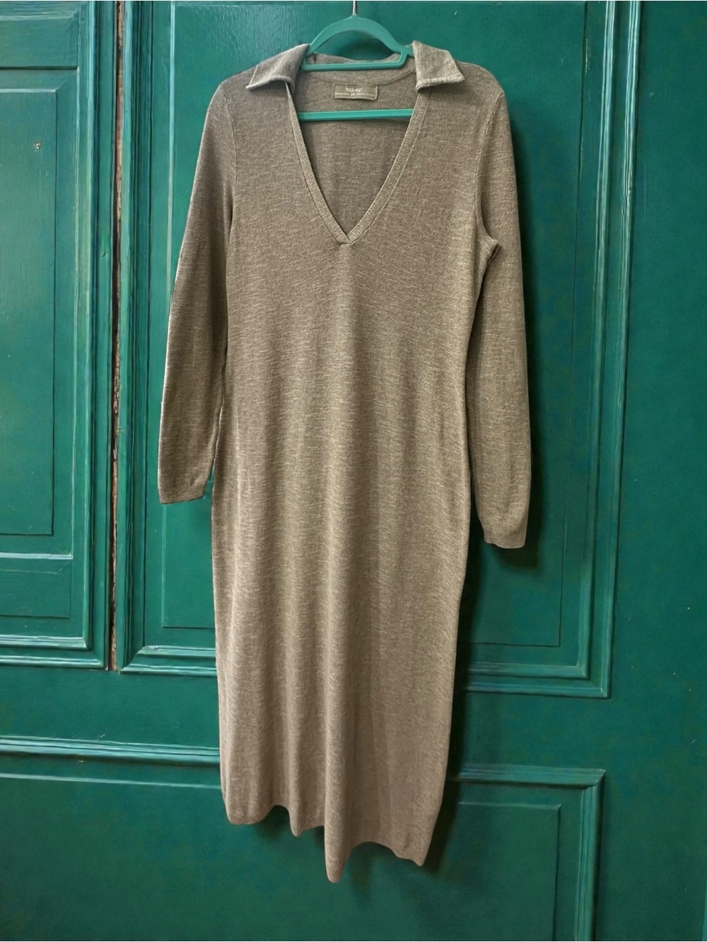 Free People Free-Est Audrina Cotton/Linen Midi Dress. Size: Large NWOT